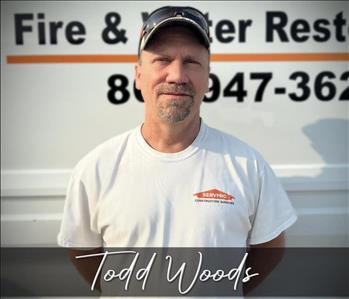 Todd Woods, team member at SERVPRO of Marion, Bond, Fayette and Clinton Cos.