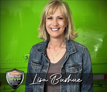 Lisa Bushue, team member at SERVPRO of Marion, Bond, Fayette and Clinton Cos.