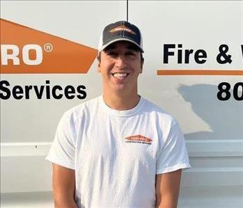 Josh Wohltman, team member at SERVPRO of Marion, Bond, Fayette and Clinton Cos.